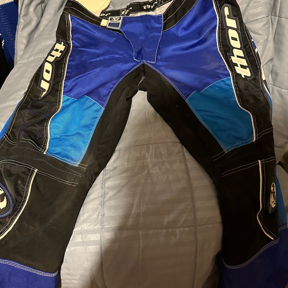 Thor Racing pants. 2 pair. 1 is size 36 other is size 38. Price is per pair